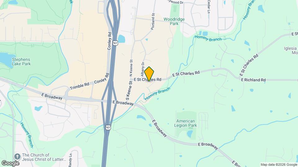 3306 E St Charles Rd Map and Location Details