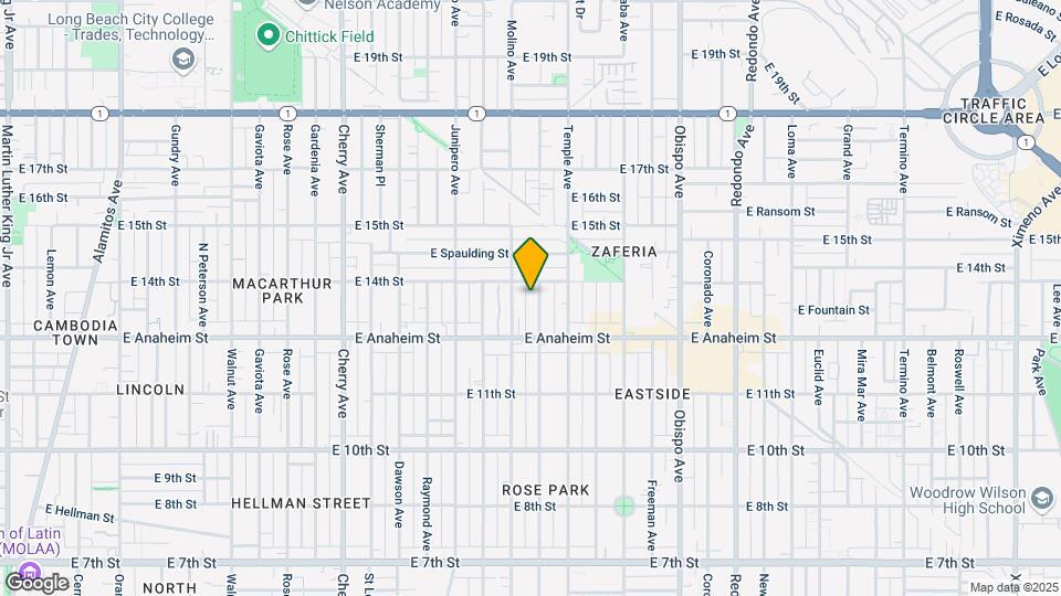 1363 Ohio Ave Map and Location Details