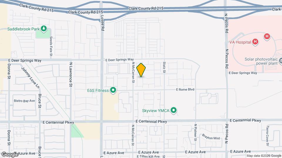 6639 Wandering Palmer St Map and Location Details