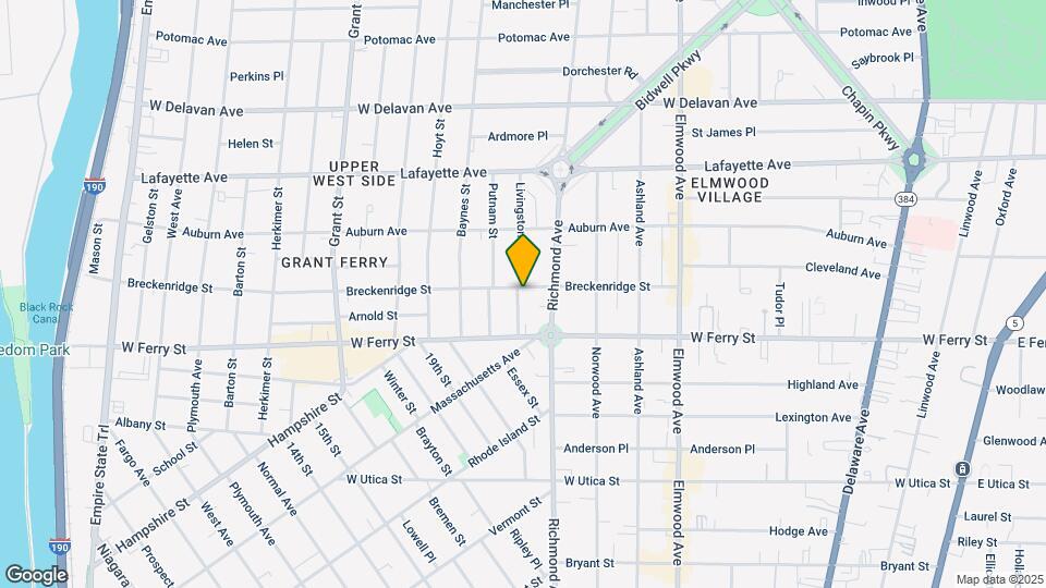 497 Breckenridge St, Unit 1 Mapa y Detalles de la Ubicación