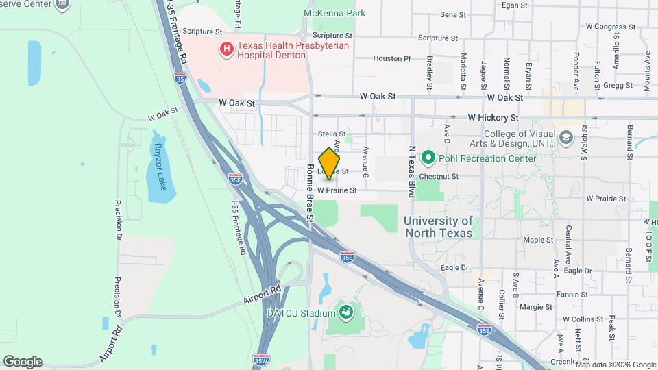 2512 W Prairie St Map and Location Details