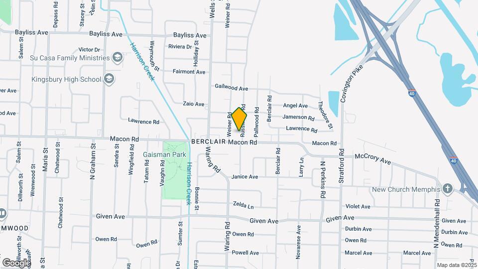 1139 Russwood Rd Map and Location Details