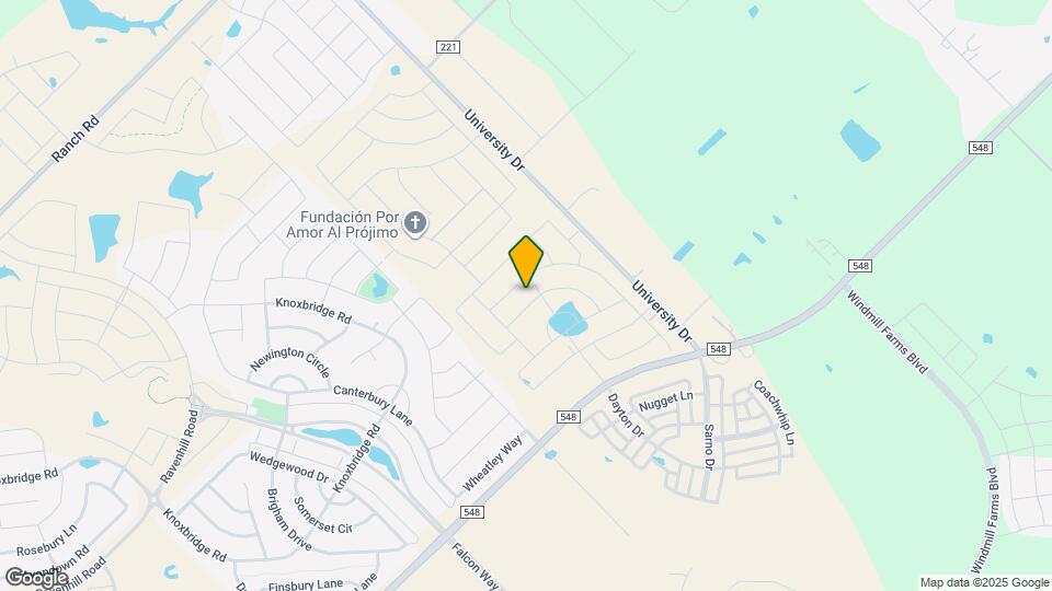 2021 Pleasant Knoll Cir Mapa y Detalles de la Ubicación