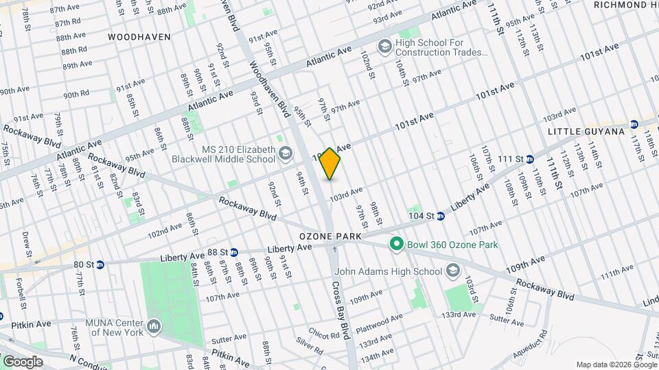 101-48 95th St Map and Location Details