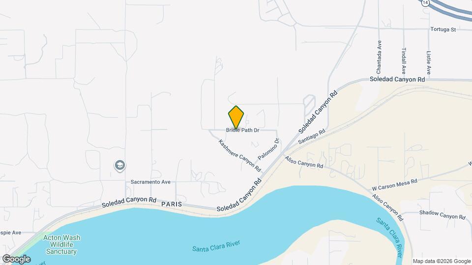 2640 Bridle Path Dr Map and Location Details