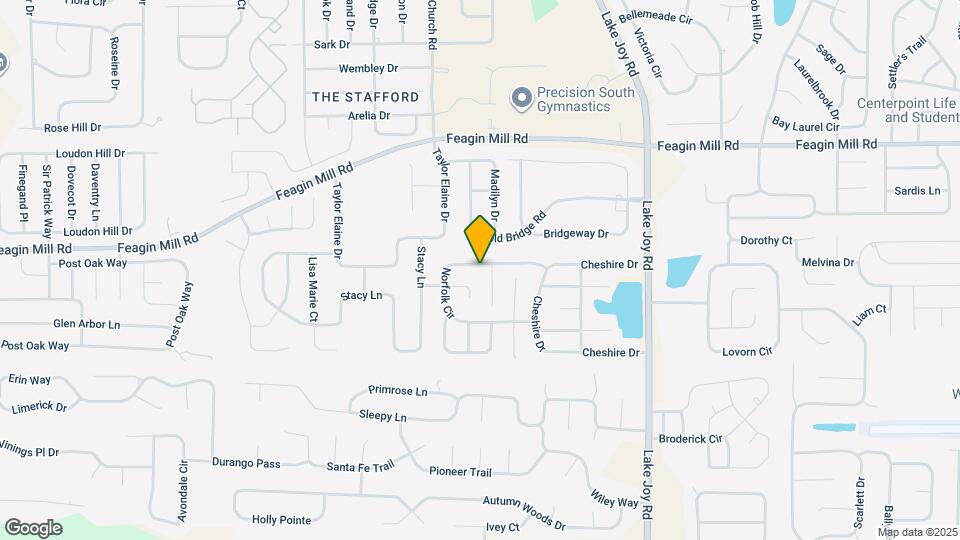 203 Norfolk Cir Map and Location Details