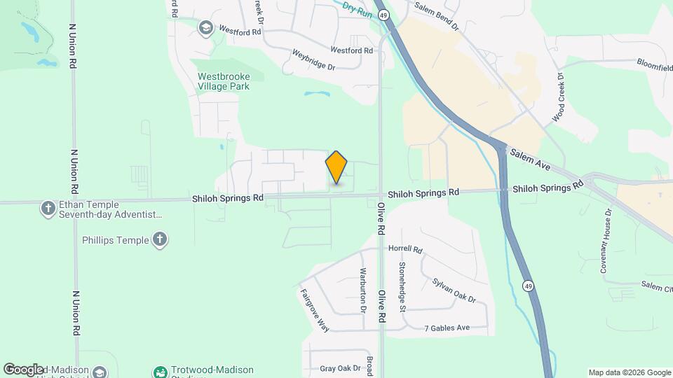 Belle Meadows Apartments in Trotwood, OH