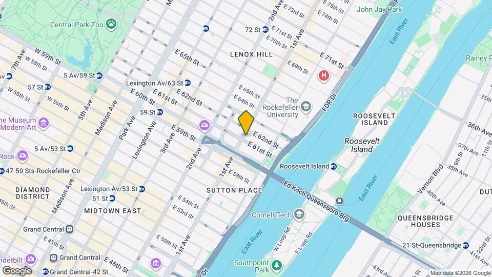 1114 1st Ave Map and Location Details