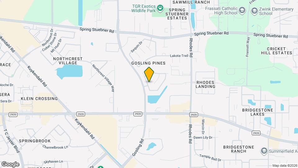 21211 Mandarin Glen Cir Map and Location Details