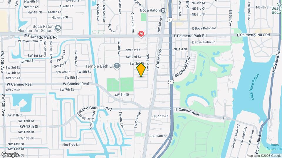 245 SW 6th St Map and Location Details