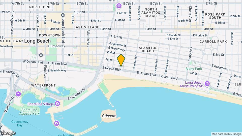 1065 E Ocean Blvd Map and Location Details