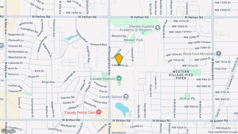 2000 Lanesboro Dr Map and Location Details