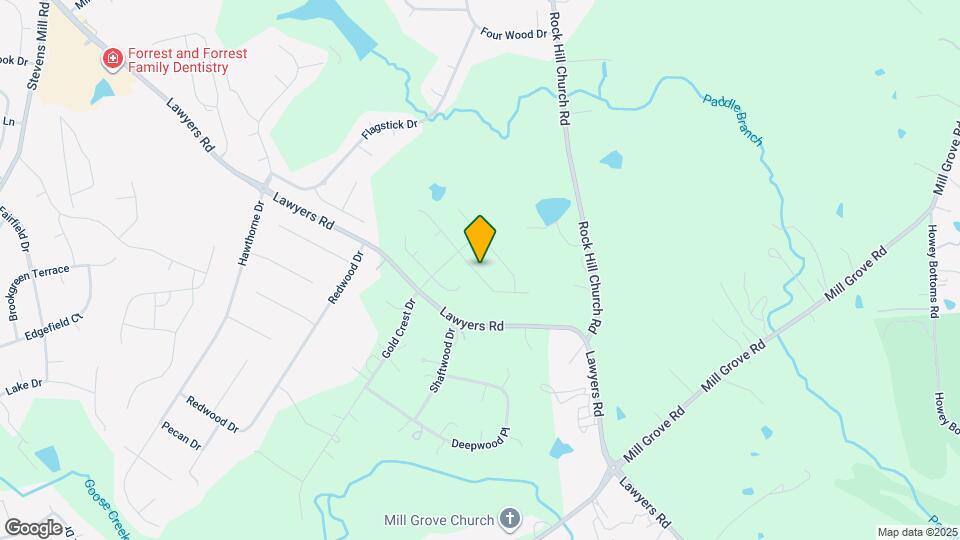 2023 Westminster Ln Map and Location Details