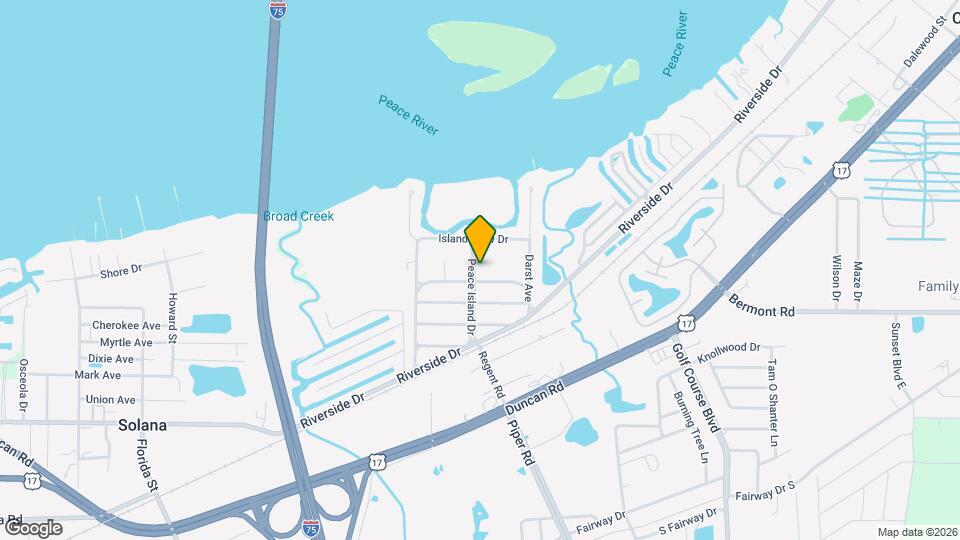 206 Peace Island Dr Map and Location Details