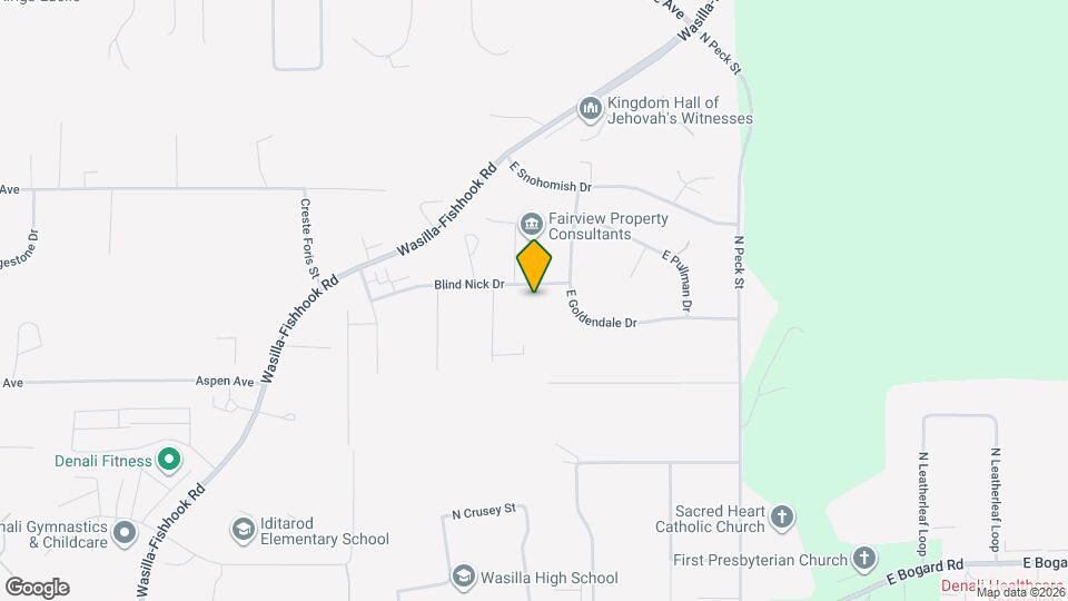 890 Blind Nick Dr Map and Location Details