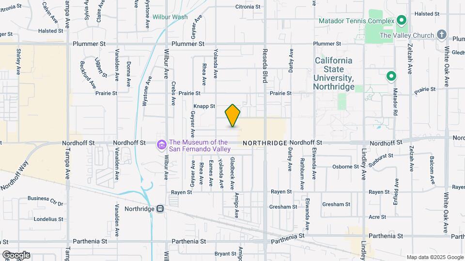 18616 Calahan St Map and Location Details