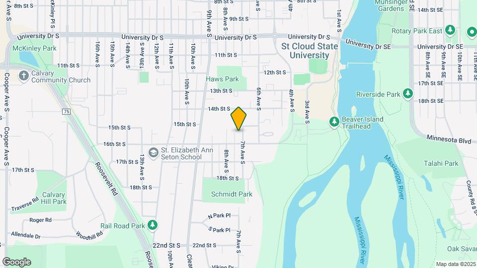 1513 7th Ave S Map and Location Details