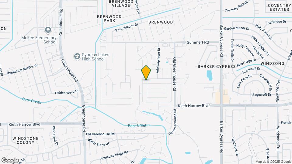 5503 Gouldburn River Dr Map and Location Details