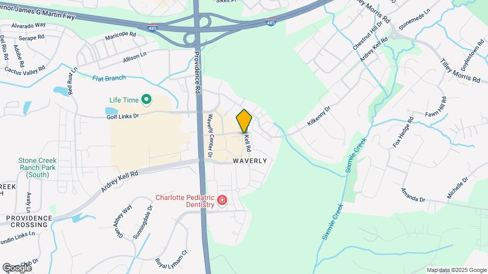 5914 Ardrey Kell Rd Map and Location Details