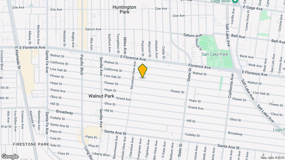 2935 Live Oak St Mapa y Detalles de la Ubicación