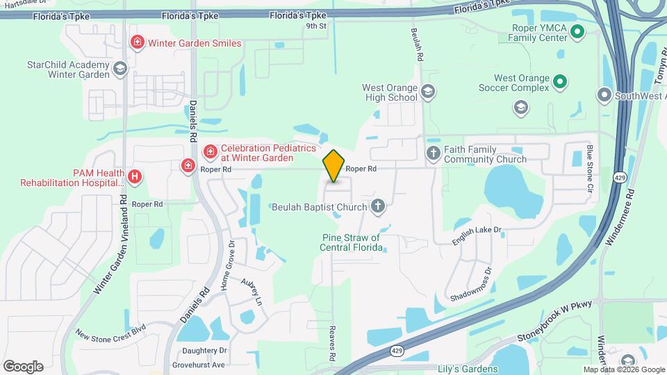 12927 Canopy Woods Way Map and Location Details