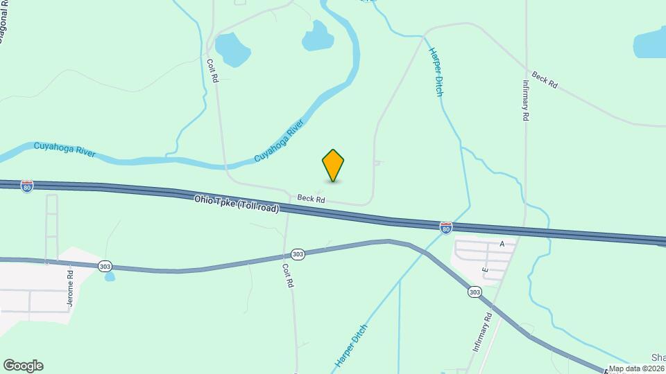 3599 Beck Rd Map and Location Details