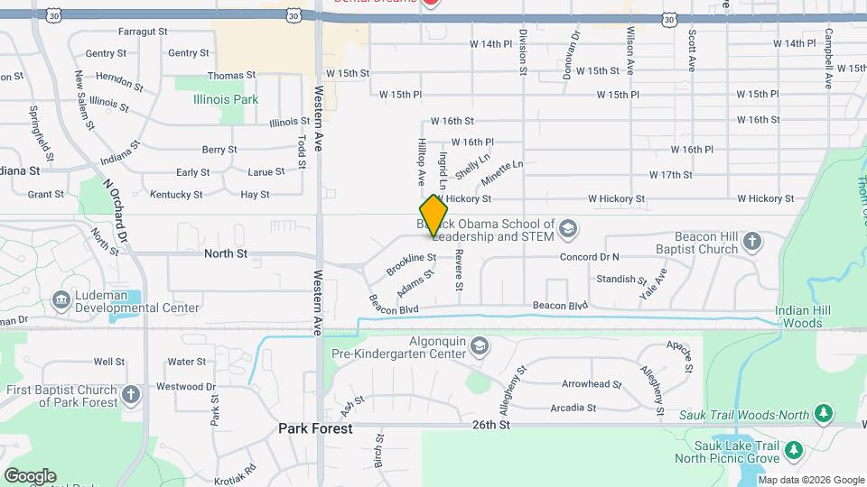 570 Andover St Map and Location Details