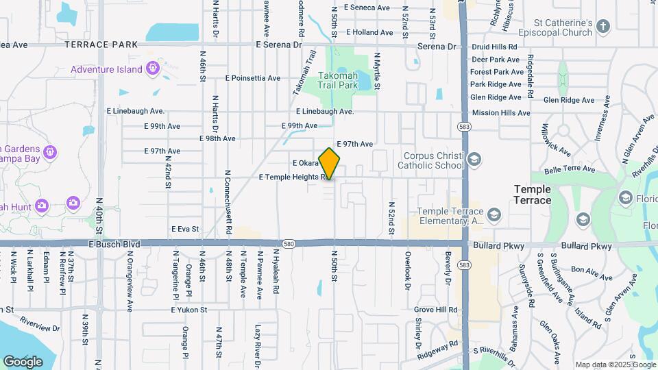 9426 N 50th St Map and Location Details