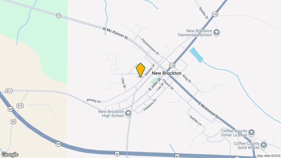 412 Ainsley St Map and Location Details