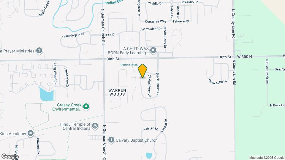 3643 Rock Maple Dr Map and Location Details