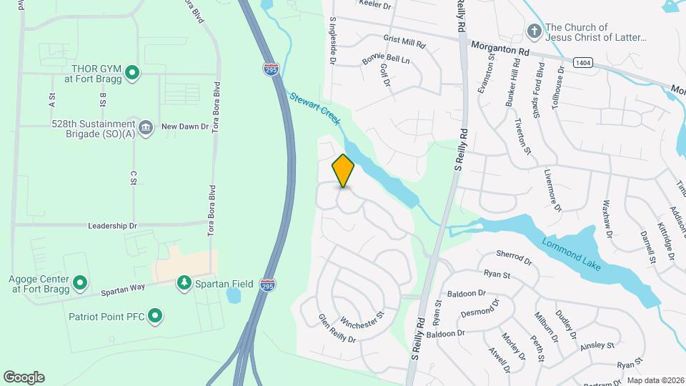 1022 Wood Creek Dr Map and Location Details