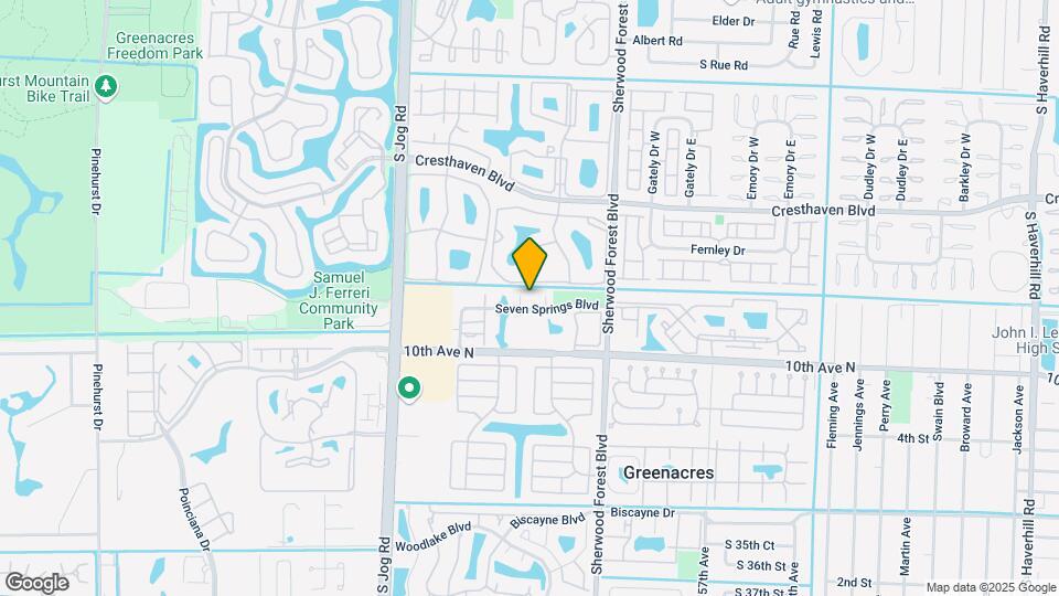 6115 Seven Springs Blvd Map and Location Details