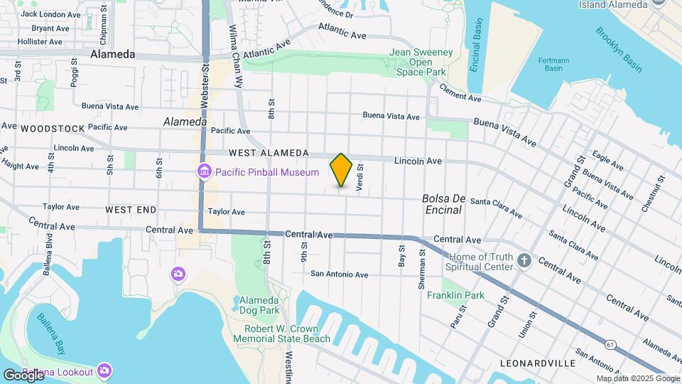 1001 Santa Clara Ave Mapa y Detalles de la Ubicación