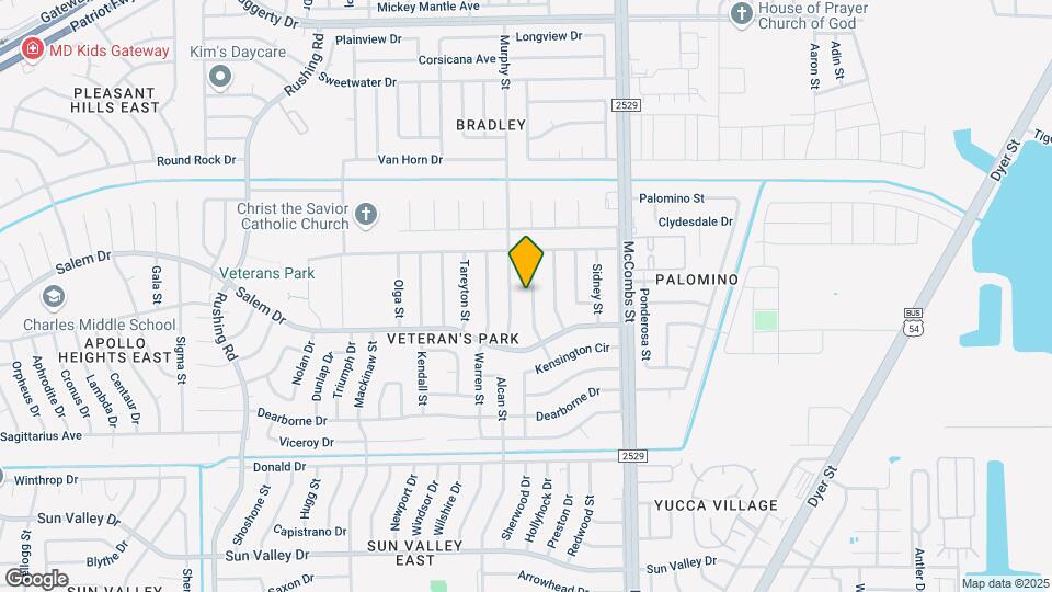 10533 Champlain St Map and Location Details
