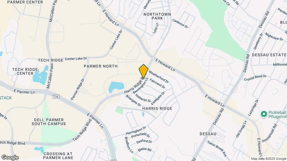 13216 Bennington Ln Mapa y Detalles de la Ubicación