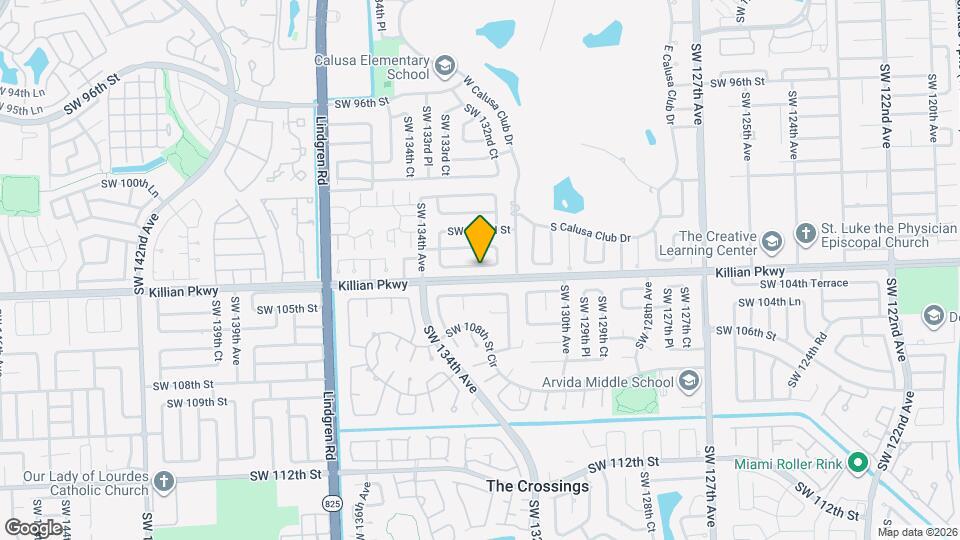 13280 SW 103rd Terrace Map and Location Details