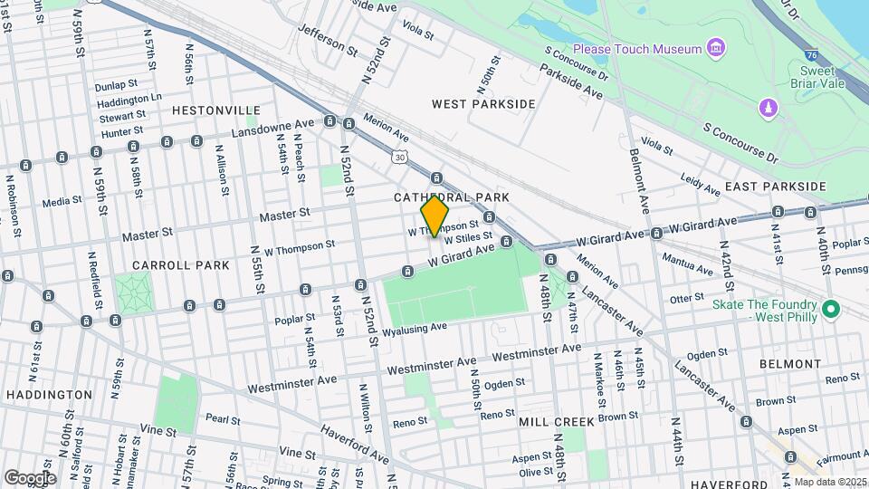 1221 N 50th St Map and Location Details