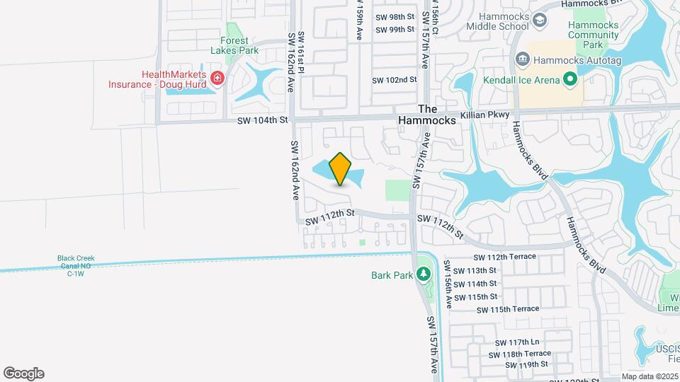 15975 SW 109th St Mapa y Detalles de la Ubicación