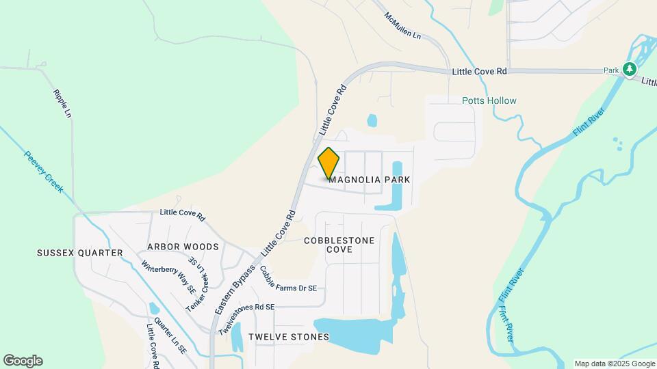 2914 Magnolia Park Drive Southeast Mapa y Detalles de la Ubicación