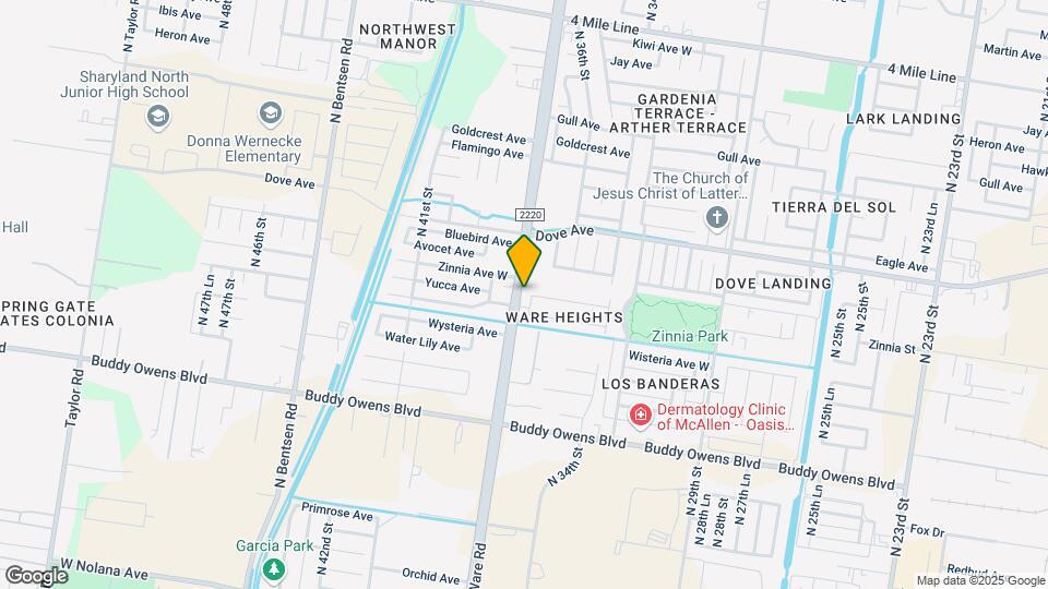 5009 N 36th St Map and Location Details
