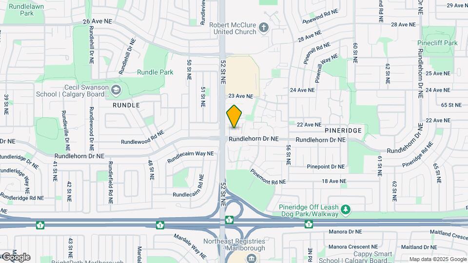 5300 Rundlehorn Dr NE Map and Location Details