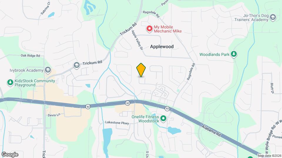 158 Village Trace Map and Location Details