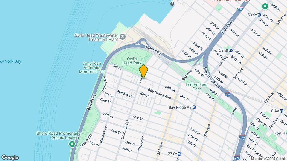 132 68th St Map and Location Details