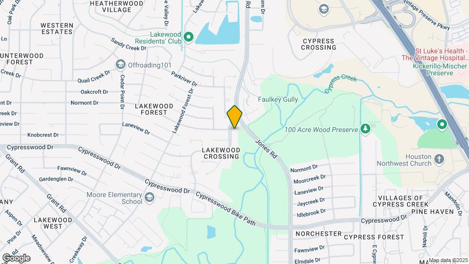 14014 Lakewood Crossing Blvd Map and Location Details