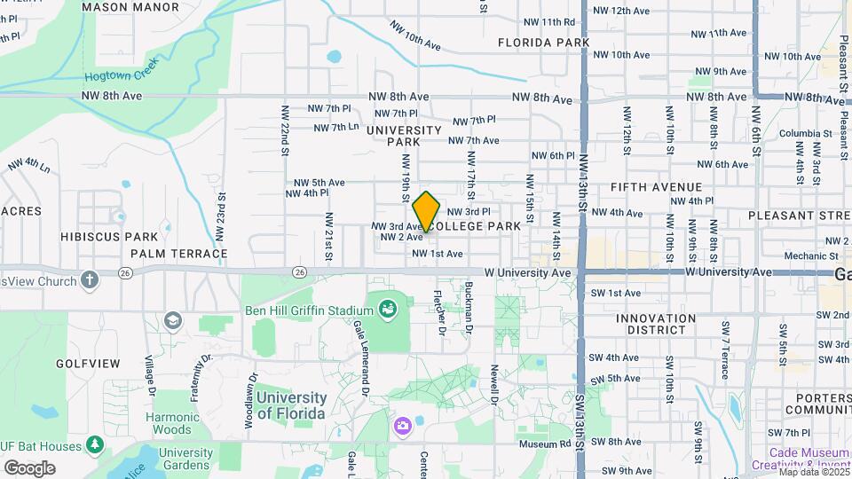 1813 NW 2nd Ave Map and Location Details