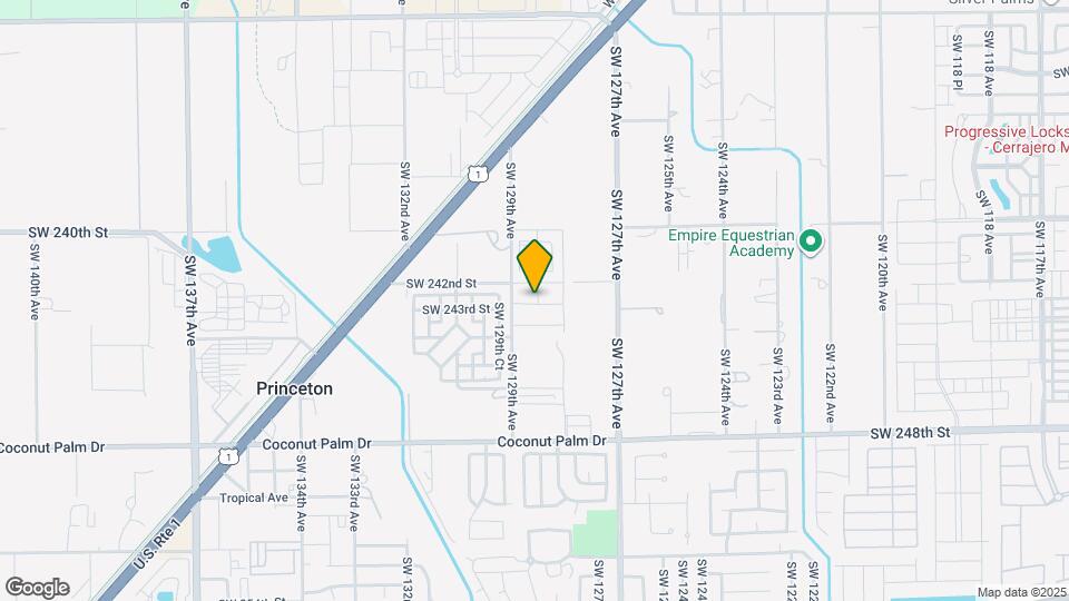 12841 SW 243rd St Map and Location Details