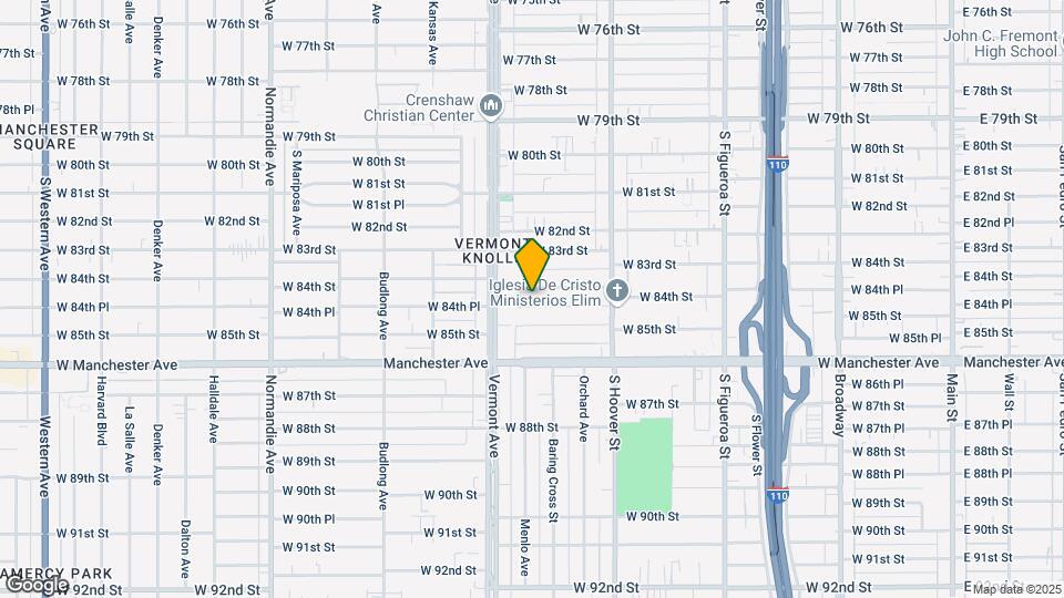 926 W 84th St Map and Location Details