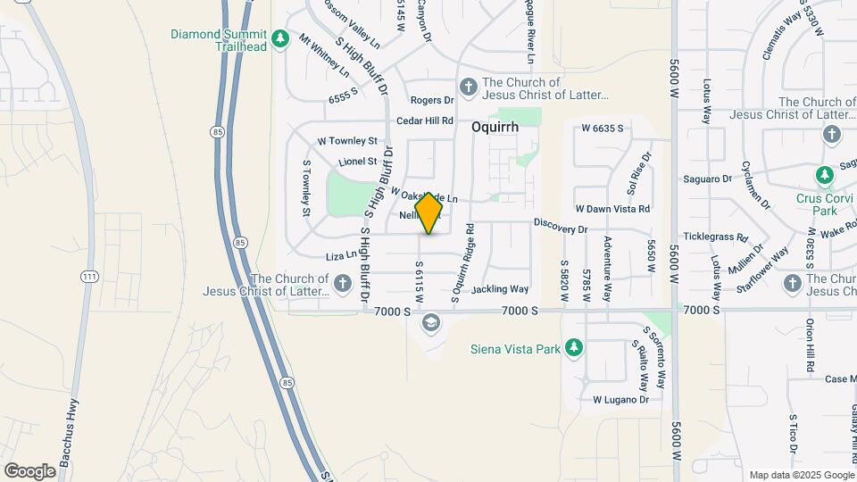 6093 W Graceland Way Map and Location Details
