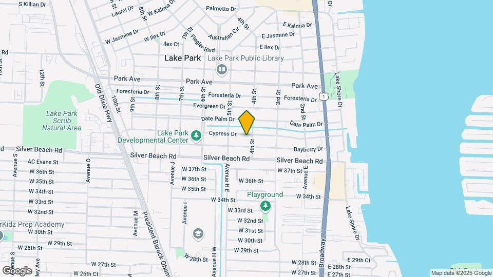 410 Cypress Dr Map and Location Details