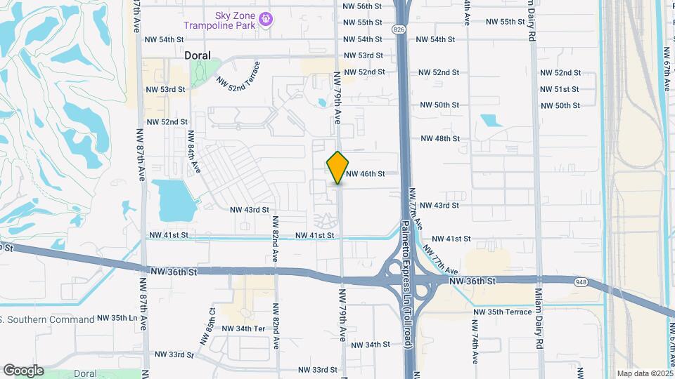 4440 NW 79th Ave Map and Location Details